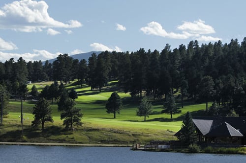Evergreen golf course
